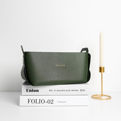 Kunstleder Aufbewahrungskörbe