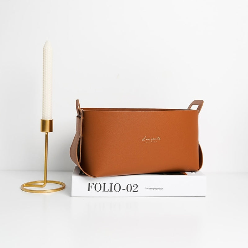 Kunstleder Aufbewahrungskörbe