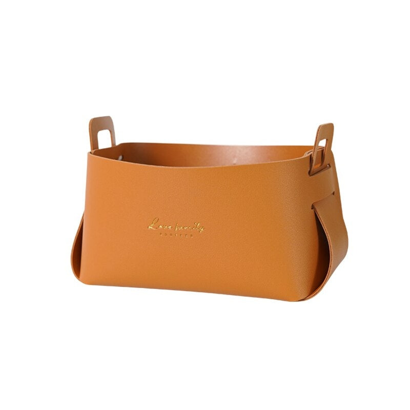 Kunstleder Aufbewahrungskörbe