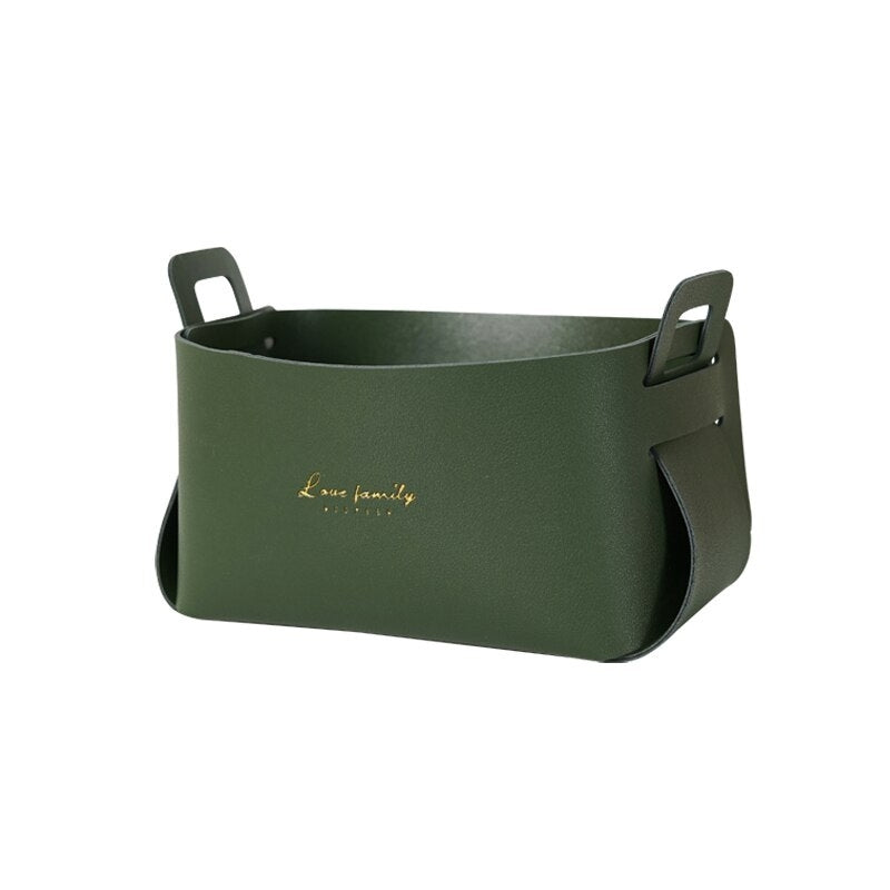 Kunstleder Aufbewahrungskörbe