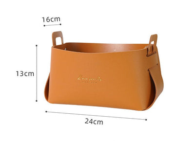 Kunstleder Aufbewahrungskörbe