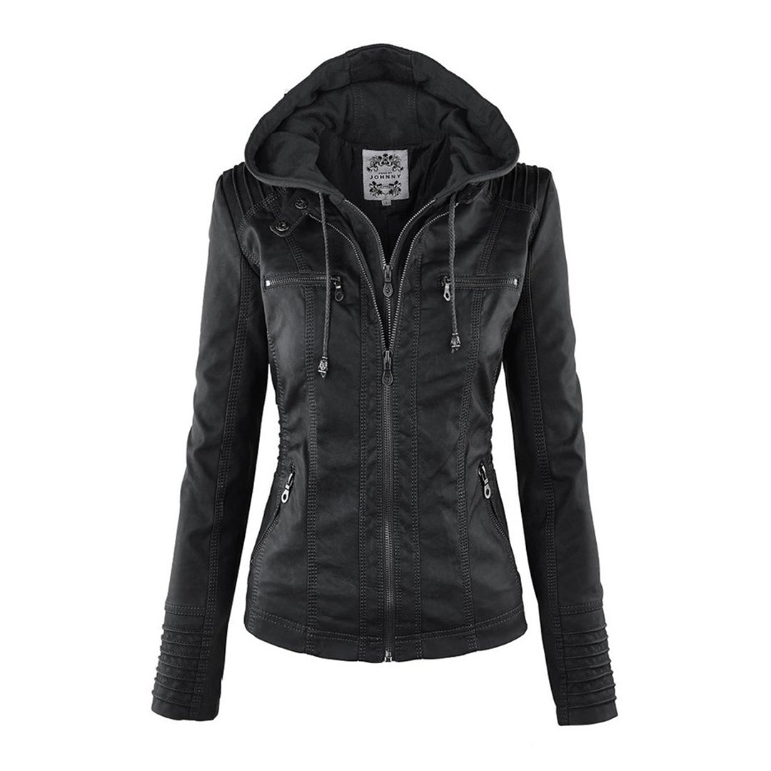 Kiara - Damen-Winter-Lederjacke für stilvolle Wärme