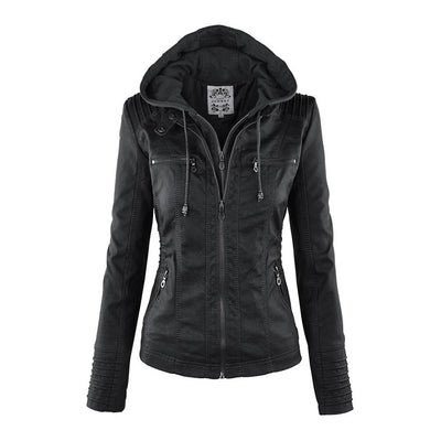 Kiara - Damen-Winter-Lederjacke für stilvolle Wärme