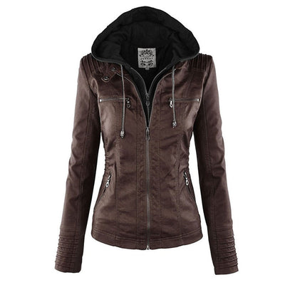 Kiara - Damen-Winter-Lederjacke für stilvolle Wärme