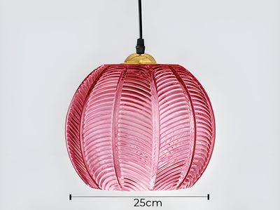 EternaGlow – Retro Glas Pendelleuchte