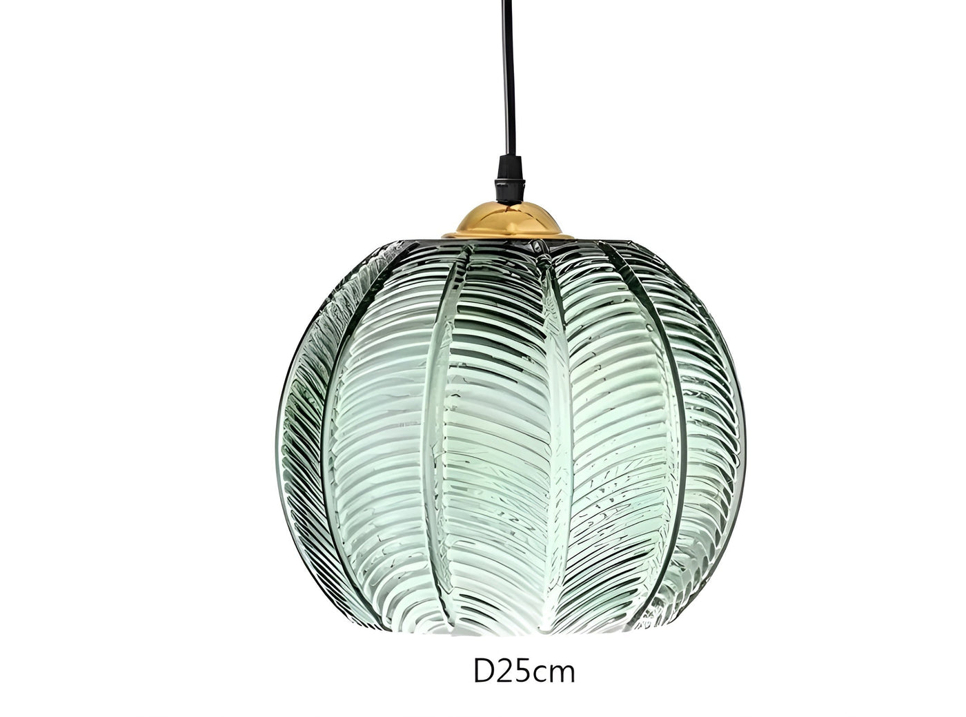 EternaGlow – Retro Glas Pendelleuchte