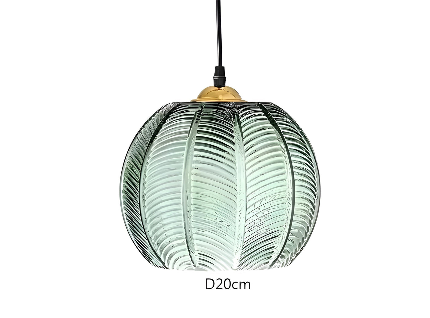 EternaGlow – Retro Glas Pendelleuchte