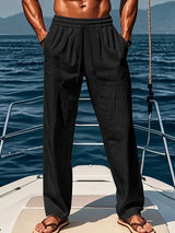 Lässige Herrenhose Im Smart-Casual-Stil - Noel in Schwarz
