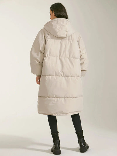 Laura | Elegant Damen Parka Winter mit Kapuze