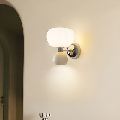 PumpkinGlow Light – Moderne Kürbis-Stil LED-Wandleuchte