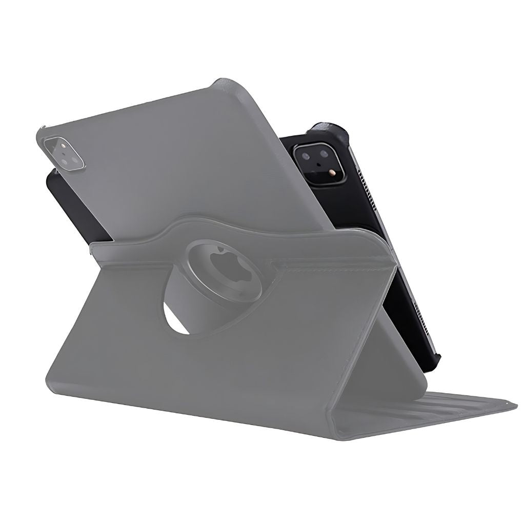 Leder-Folio-Hülle mit Kickstand für iPad