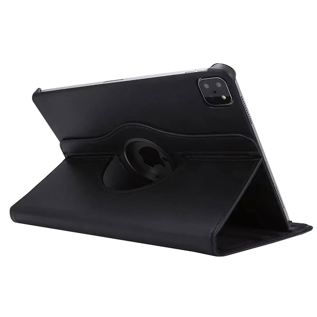 Leder-Folio-Hülle mit Kickstand für iPad