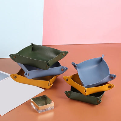Leder Valet Tray Organizer