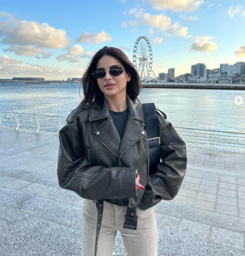 Melugrace-Lederjacke Damen