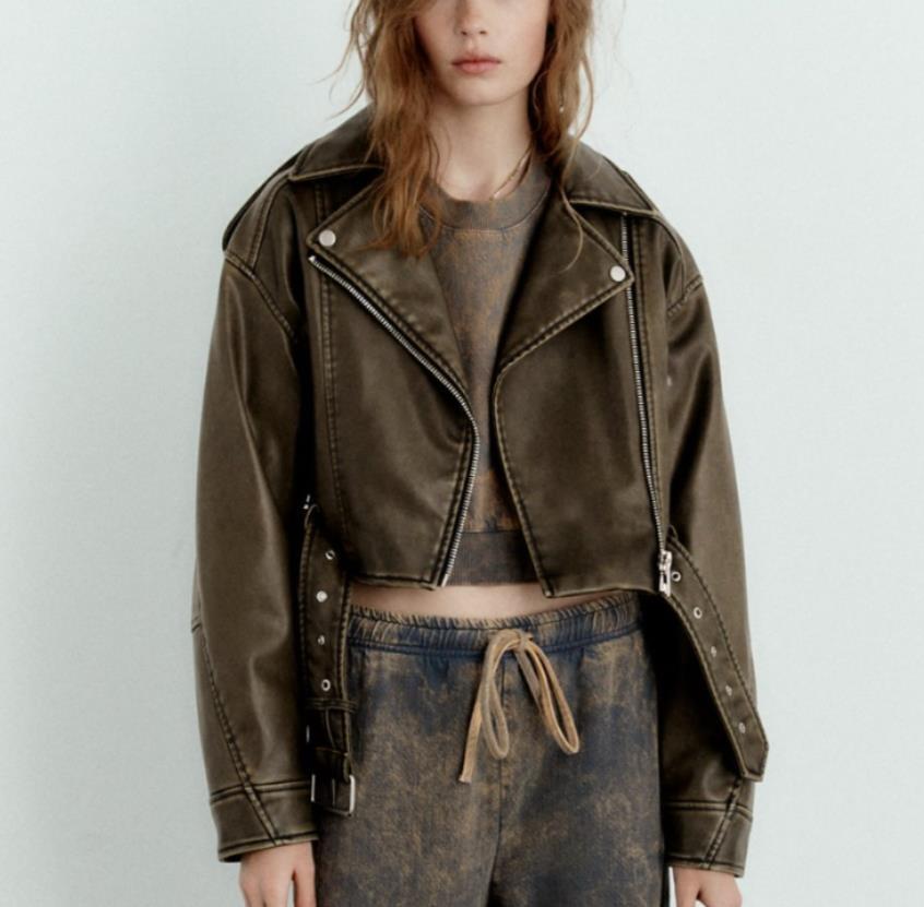Melugrace-Lederjacke Damen