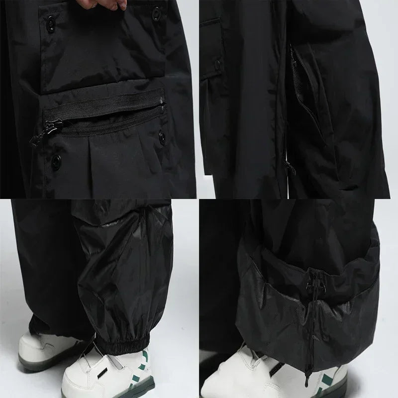 Leon | Wasserdichte Unisex baggy Skihose