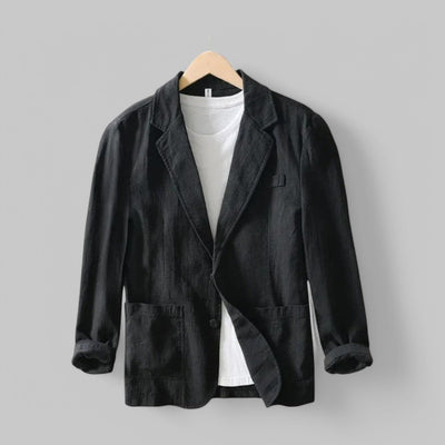 Maximilian | Leichte Strickjacke aus Leinenmischung