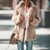 Cozz | Warme Outdoor-Jacke in Aprikose