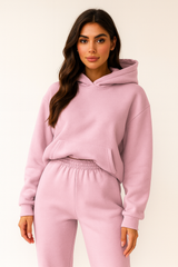 Loungewear-Set Mit Kapuze - Alexia in Rosa