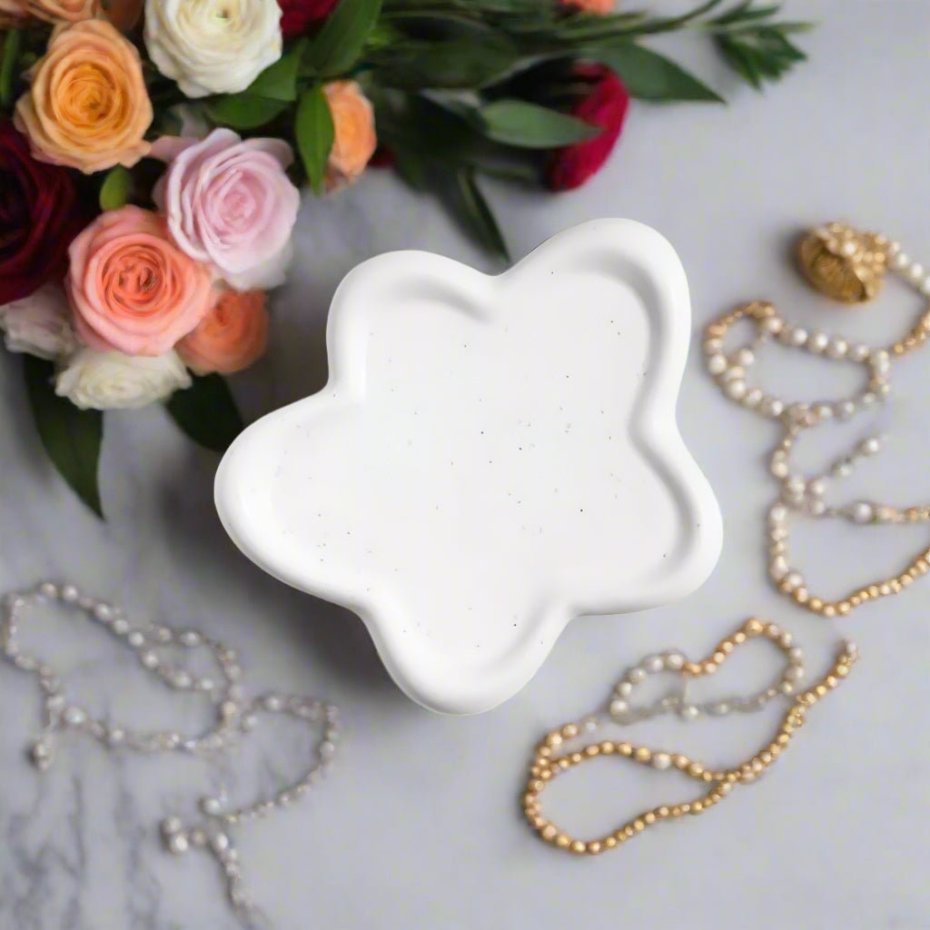 Luxe Keramischer Schmuckorganisator-Teller