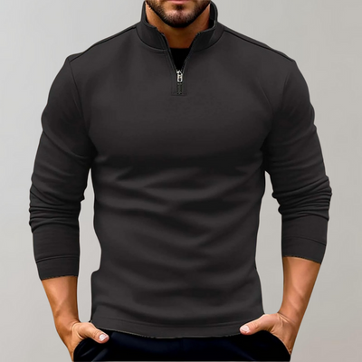 Cesar - Herren-Pullover mit Reißverschluss für lässige Eleganz