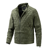 MAGNUS - Stylische Steppjacke für Männer in Grün