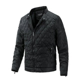 MAGNUS - Stylische Steppjacke für Männer in Schwarz
