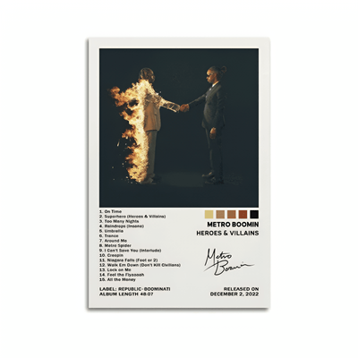 METRO BOOMIN: DIE KUNST DES KLANGS | WANDKUNST