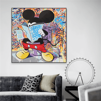 MICKEYS THRON | WANDKUNST