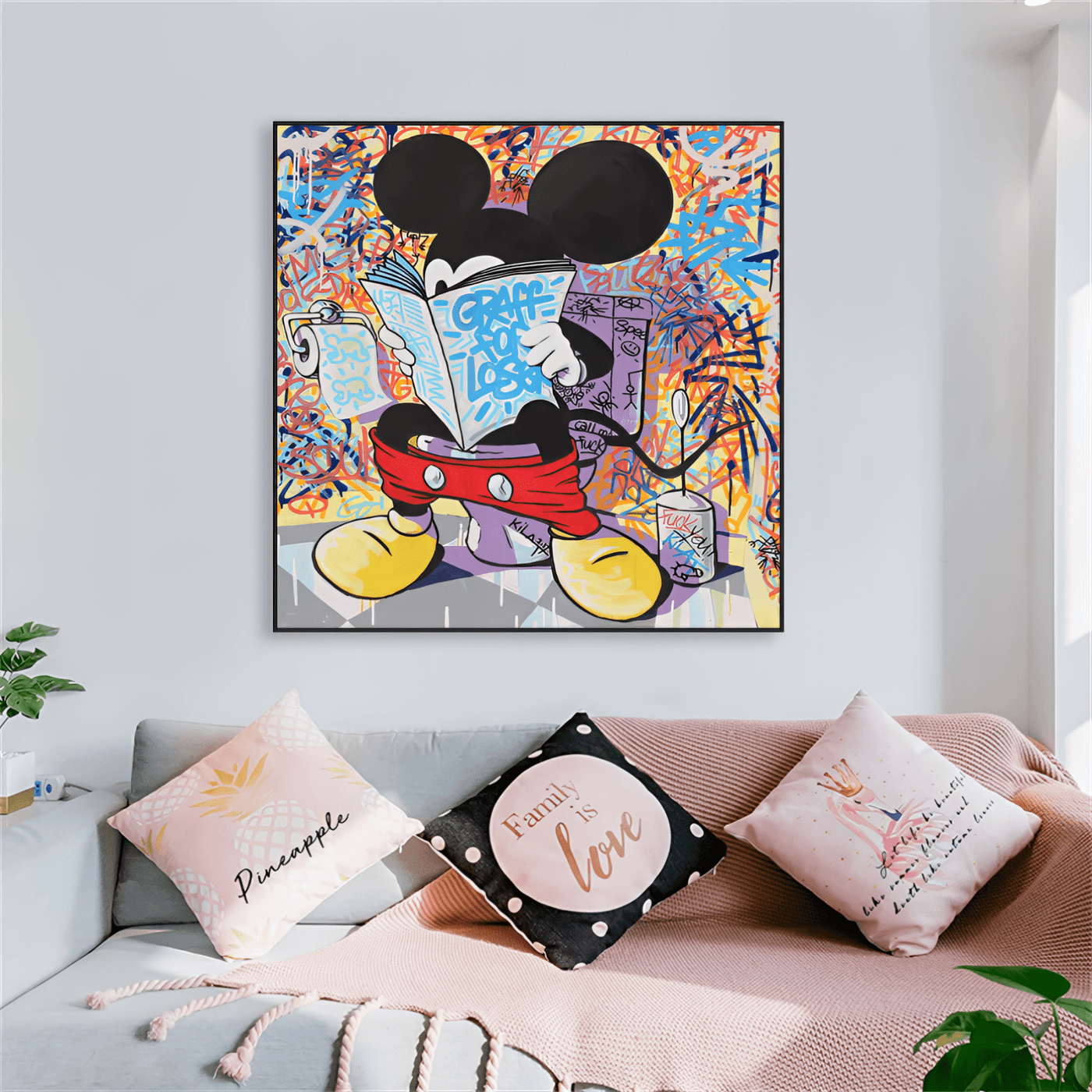 MICKEYS THRON | WANDKUNST