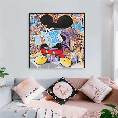 MICKEYS THRON | WANDKUNST