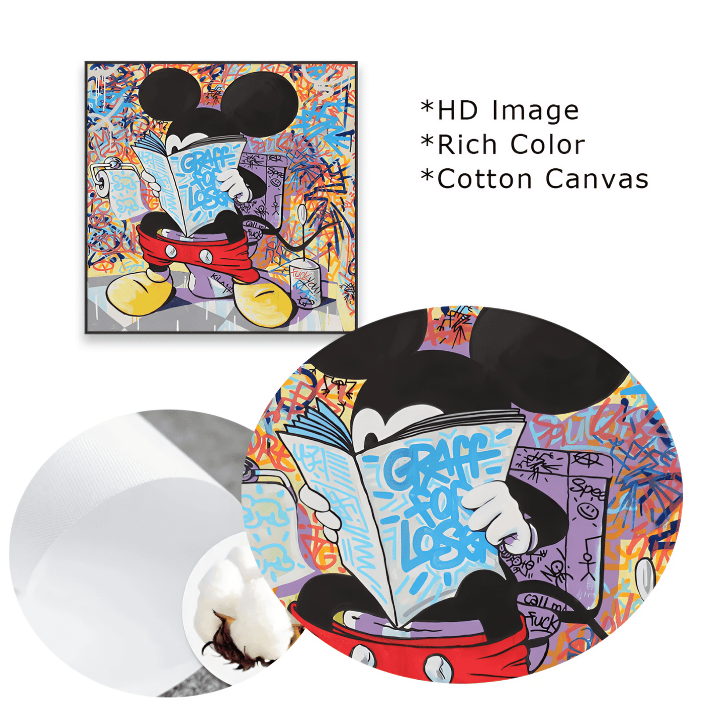 MICKEYS THRON | WANDKUNST