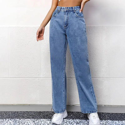 Jessica | Lässige High Waisted Mom Jeans