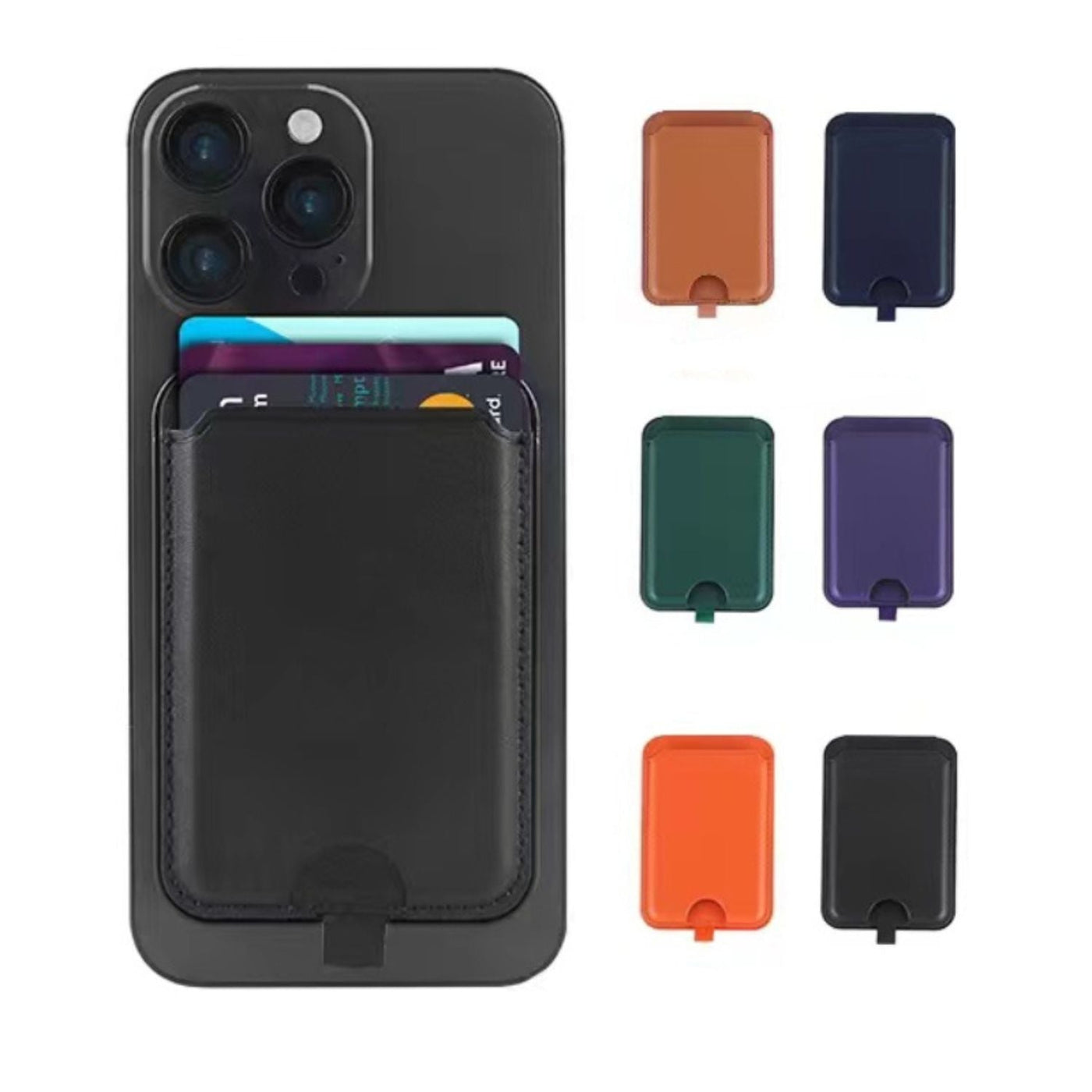 Magnetische Geldbörse mit Ständer