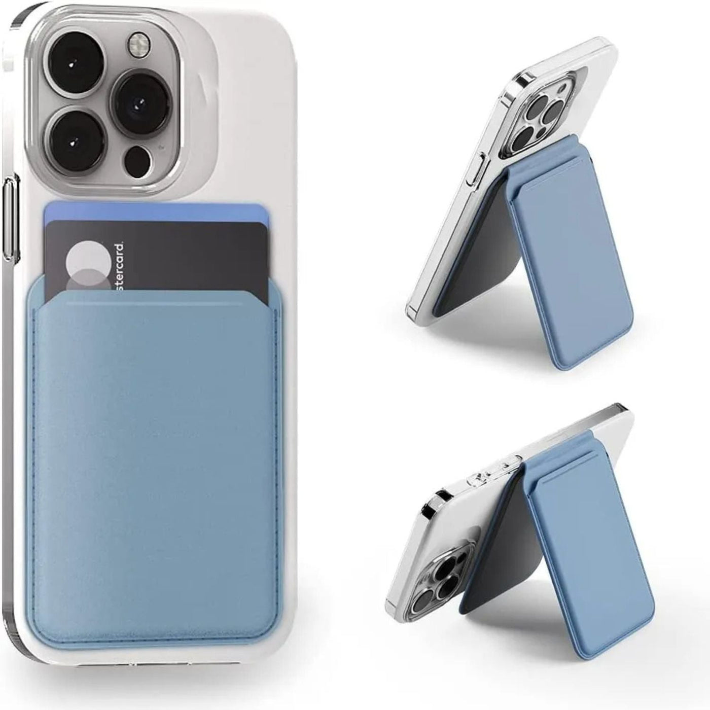 Magnetische Geldbörse mit Ständer