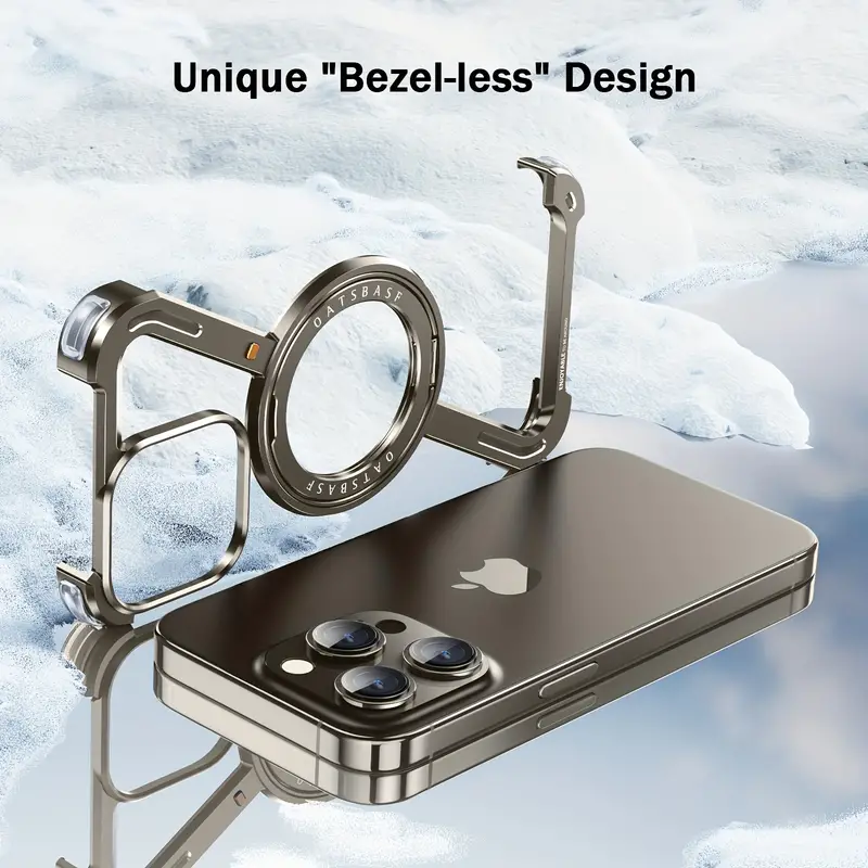Magsafe Halterung 360° drehbare Metallhülle für iPhone