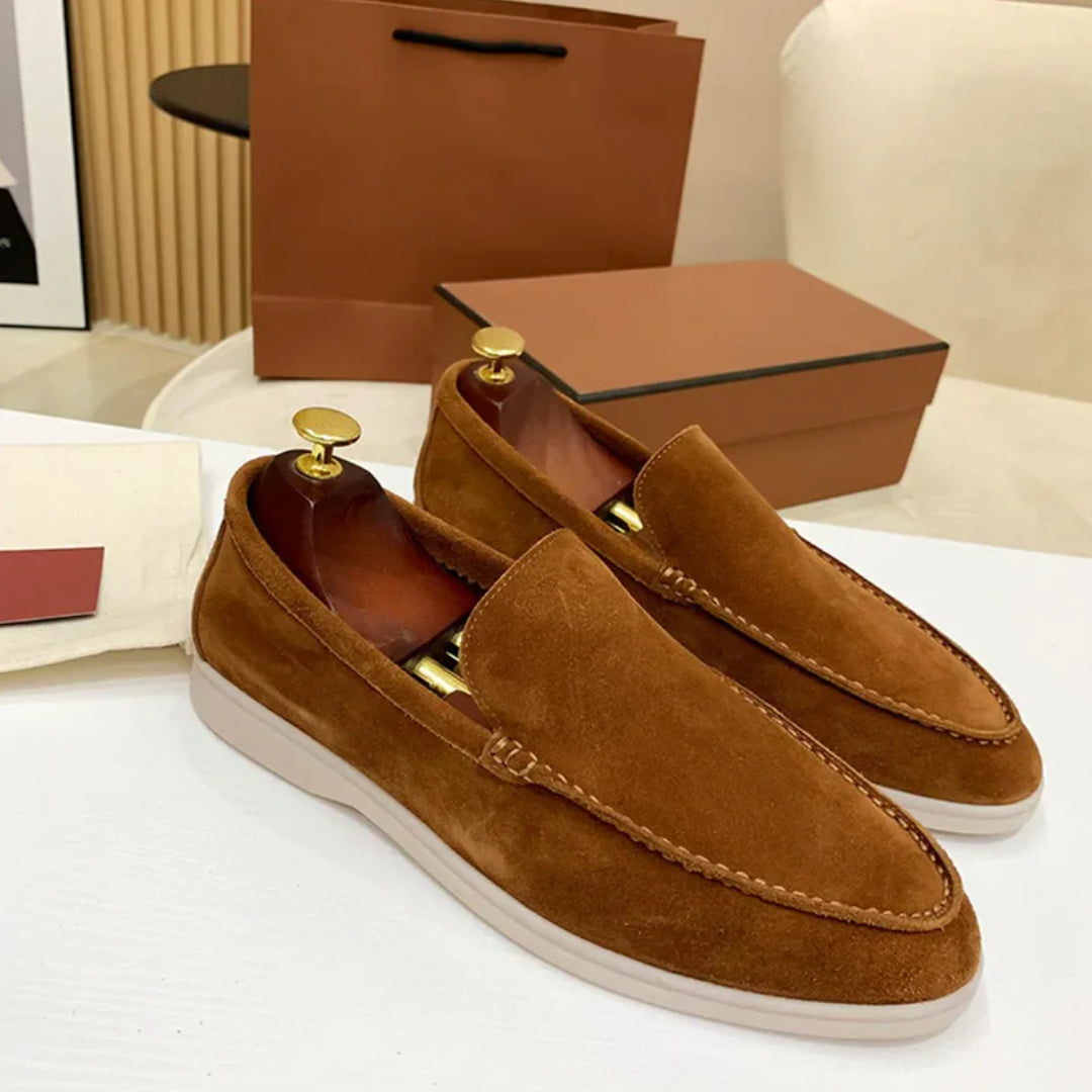 Klassieke suède Loafers