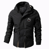 Stoere Herren Winterjacke - Riley in Schwarz