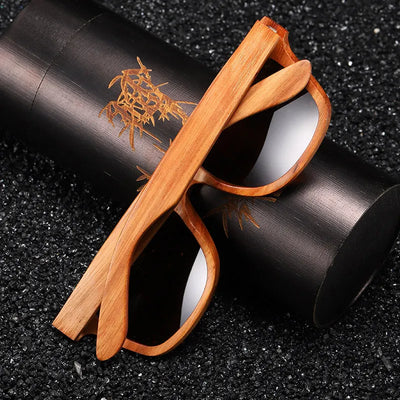 Maverick Bambus Holzsonnenbrillen