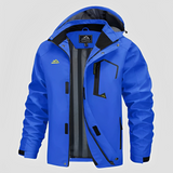 Febous - Trendige Winterjacke für Herren in Hellblau