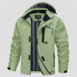 Febous - Trendige Winterjacke für Herren in Grün