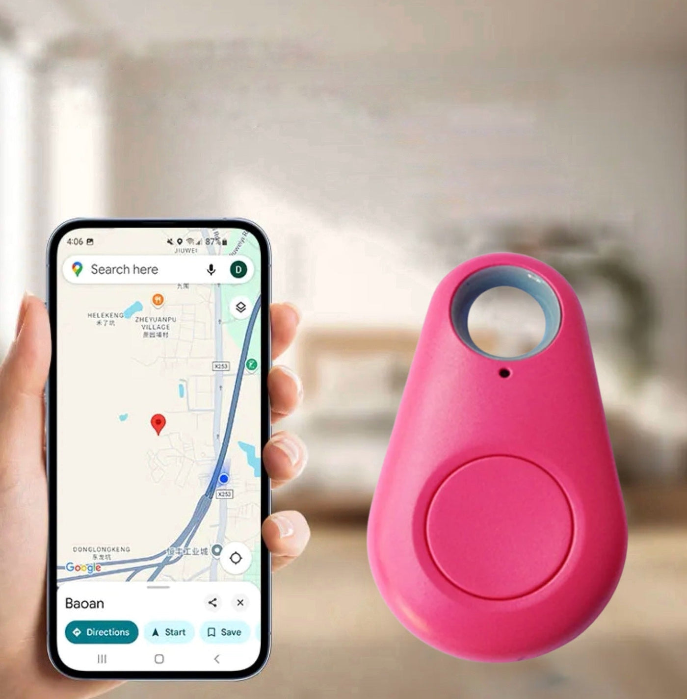 Mini GPS-Tracker für Kinder - mini GPS-Tracking-Gerät für Haustiere, Kinder, Autos und mehr