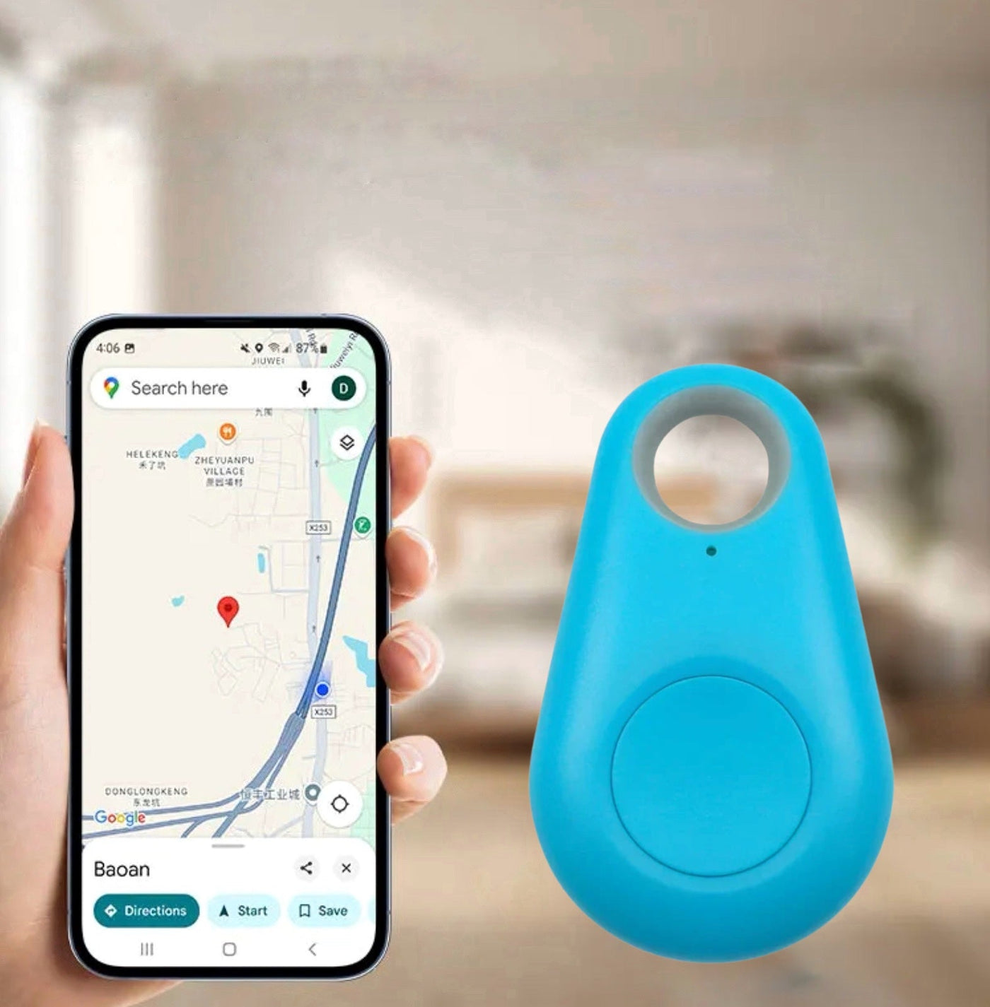 Mini GPS-Tracker für Kinder - mini GPS-Tracking-Gerät für Haustiere, Kinder, Autos und mehr