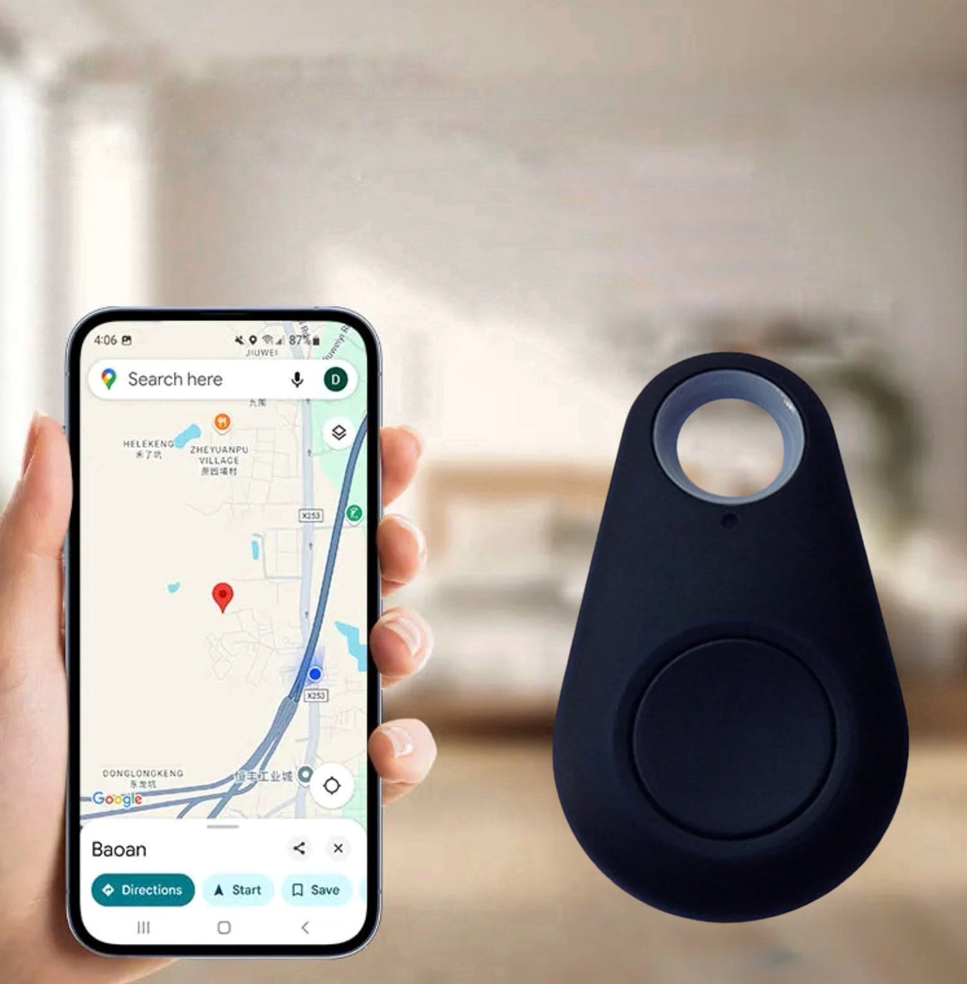 Mini GPS-Tracker für Kinder - mini GPS-Tracking-Gerät für Haustiere, Kinder, Autos und mehr