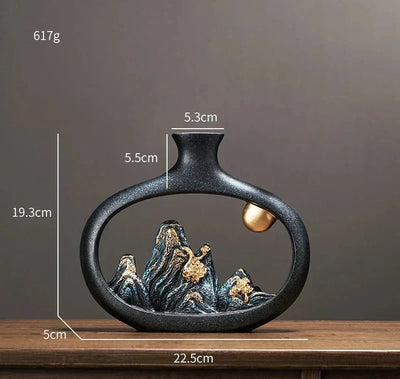 Minimalismus Bergstein Vase