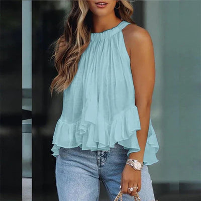 Ceinwen – Lässiges Sommer-Neckholder-Top