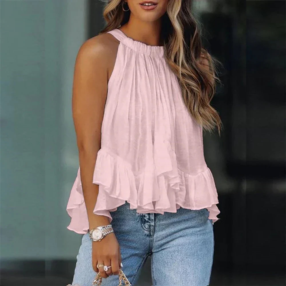 Ceinwen – Lässiges Sommer-Neckholder-Top