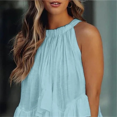 Ceinwen – Lässiges Sommer-Neckholder-Top