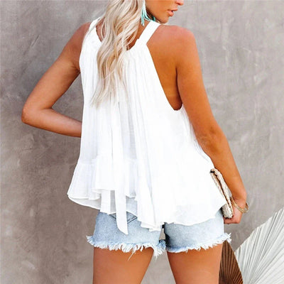 Ceinwen – Lässiges Sommer-Neckholder-Top