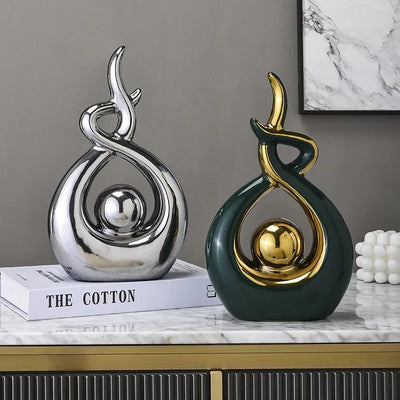 Moderne Kunst Keramiksäule